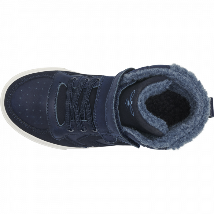 Ghete de iarna cu profil inalt din piele pentru copii, Hummel, STADIL PRO JR HI-TOP, [7]