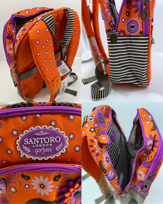 Rucsac scoala, Santoro London, portocaliu, 45 x 30 x 23 cm [7]