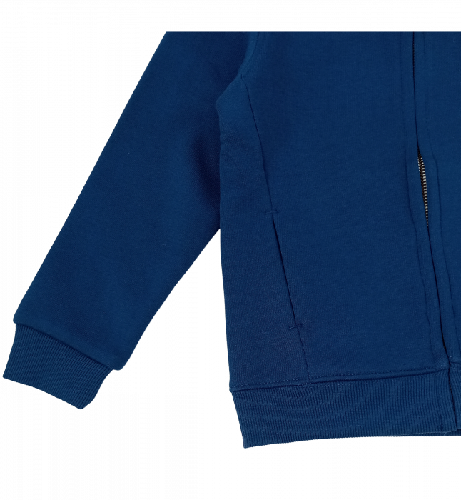 Hanorac flausat baieti, OVS, broderie logo, bumbac si poliester, 4-5 ani [3]