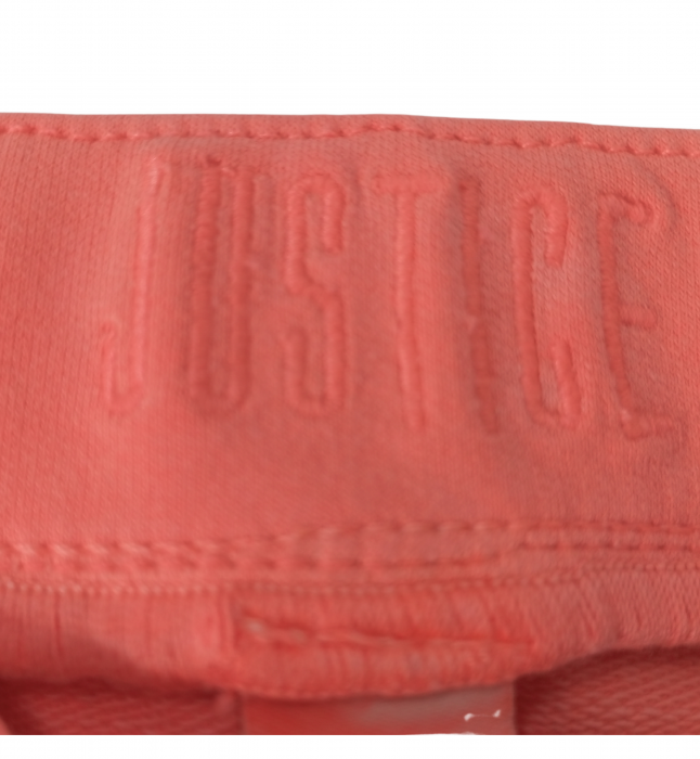 Jeggings fete, Justice, talie joasa, broderie buzunare posterioare, 10 ani, [4]