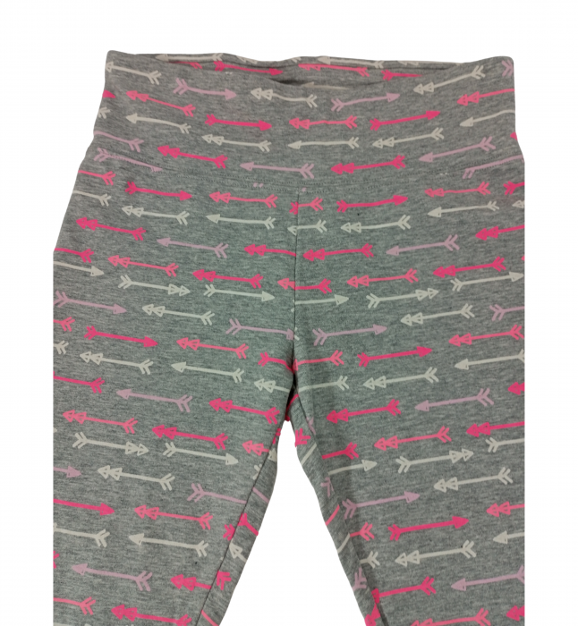 Leggings fete talie inalta, Justice, imprimeu sageti, poliester, 10 ani [3]