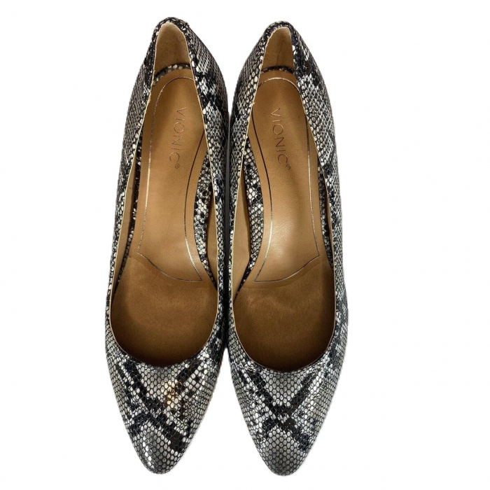 Pantofi piele cu toc Madison Mia Snake [6]