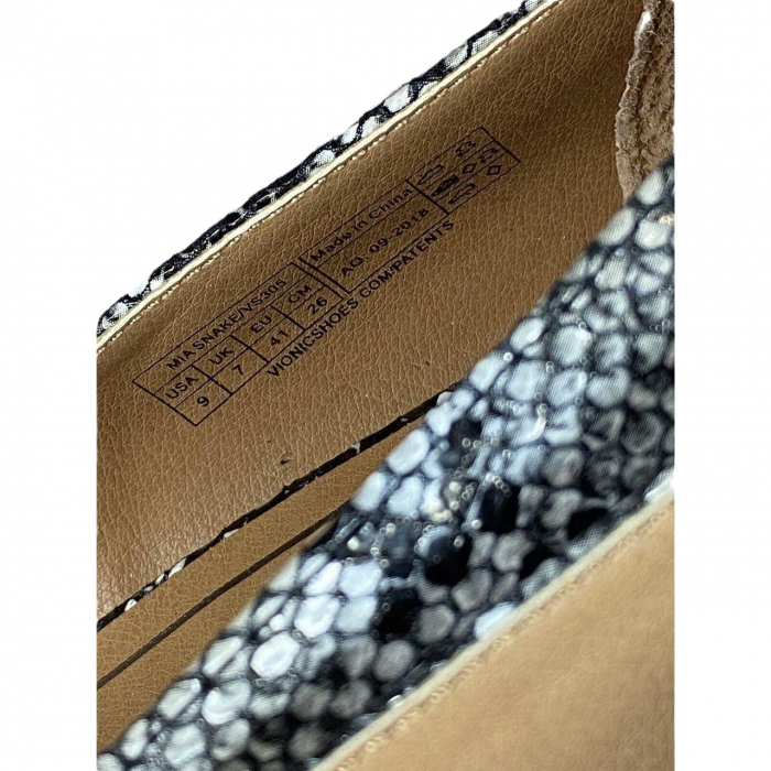 Pantofi piele cu toc Madison Mia Snake [7]