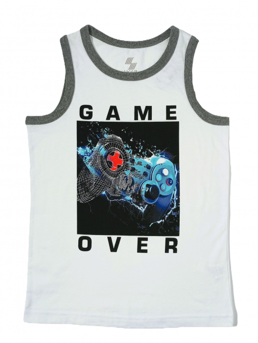 Maiou sport, The Children's PLACE, Game over, bumbac/poliester, [2]