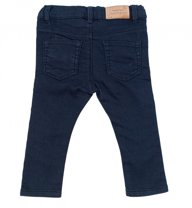 Pantaloni blugi copii, OVS, talie ajustabila, regular, bumbac, [2]