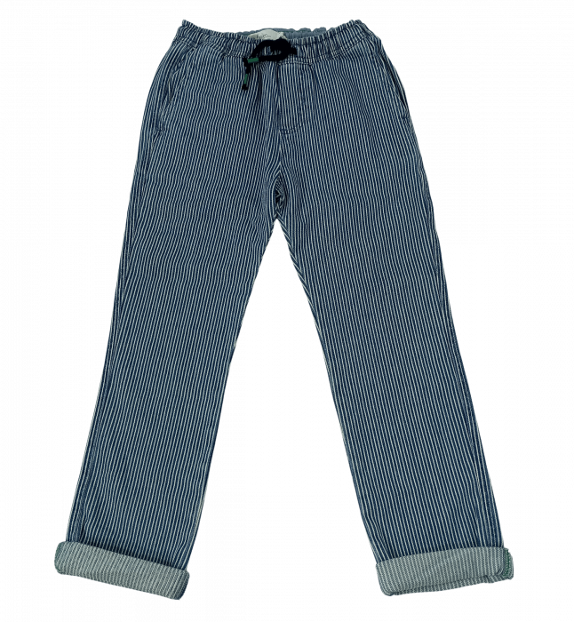 Pantaloni copii, Mini Boden, Denim Indigo-go-go, Bumbac, [8]