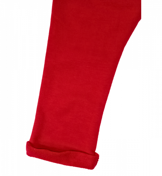 Pantaloni fetite, OVS, talie elastica, Bumbac organic, Fucsia, 86 CM, 18-24 luni [5]