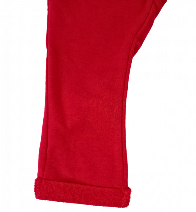 Pantaloni fetite, OVS, talie elastica, Bumbac organic, Fucsia, 86 CM, 18-24 luni [4]