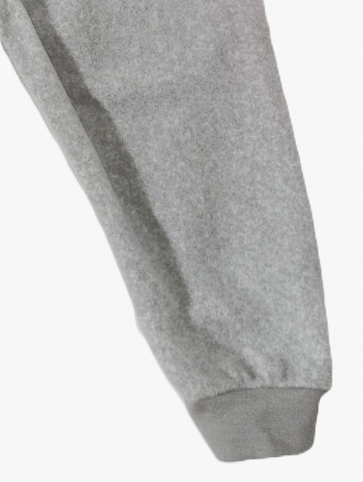 Pantaloni flausati copii, OVS, talie elastica, poliester, Gri, 74 CM, 9-12 luni [2]