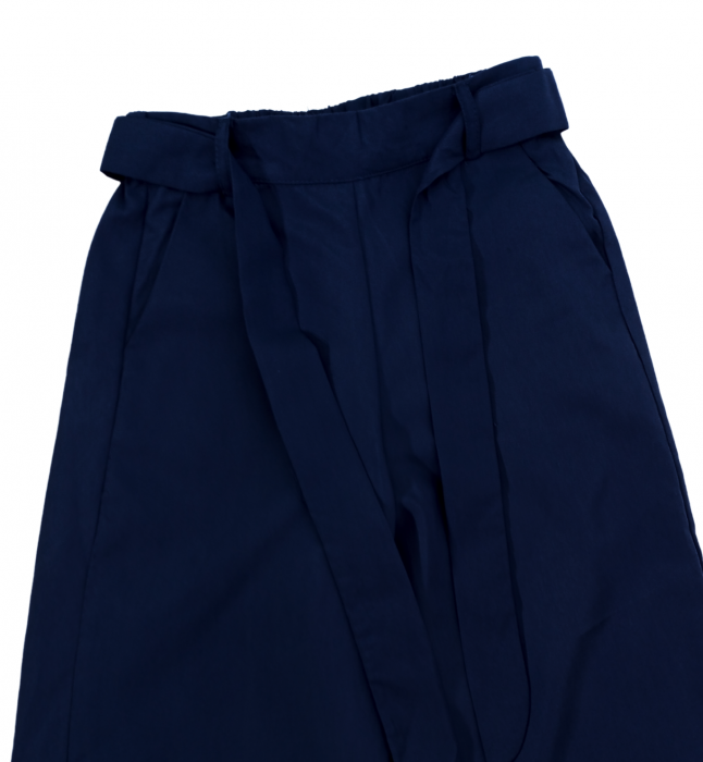 Pantaloni modal fete, OVS, talie elastica si cordon, Mov, 110 CM, 4-5 ani [2]