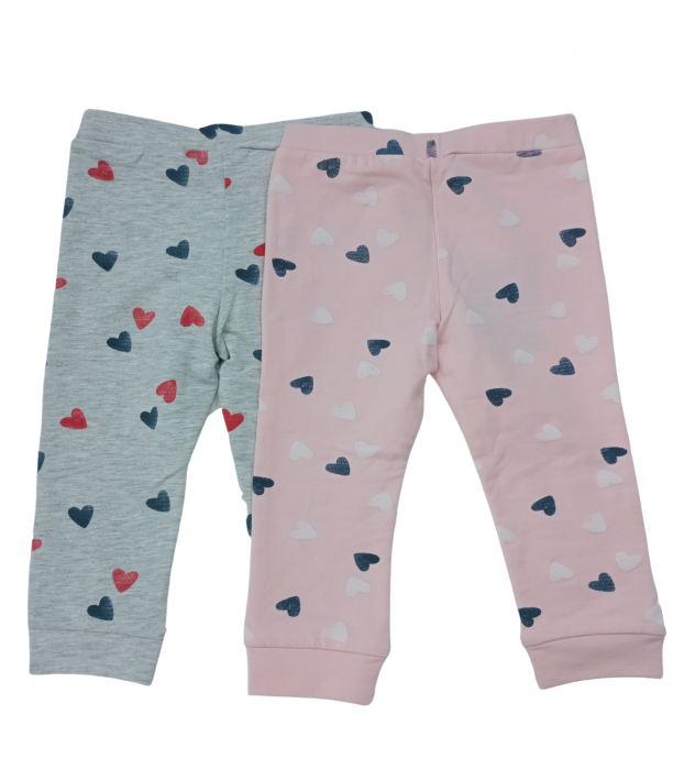 OVS, Pantaloni sport cu imprimeu cu inimi, [3]