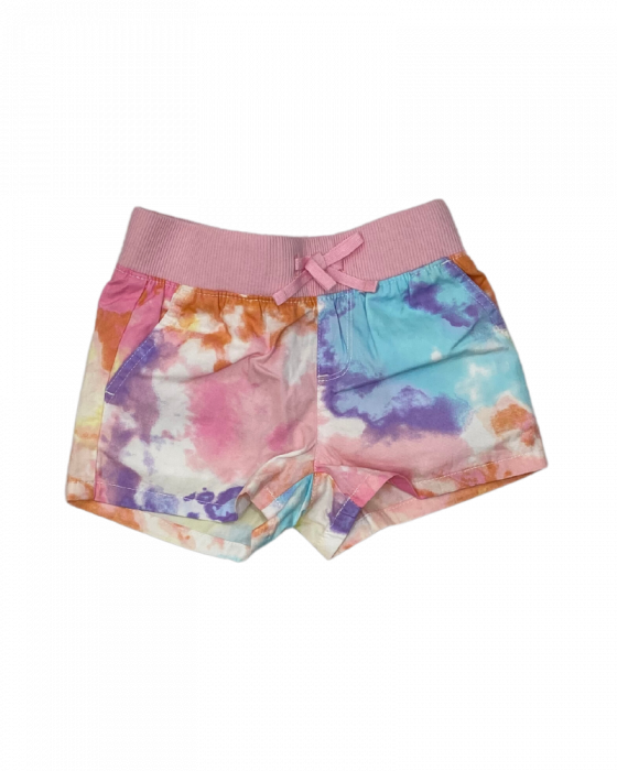 Pantaloni scurti fete, The Children's PLACE, talie elastica si snur, bumbac [1]