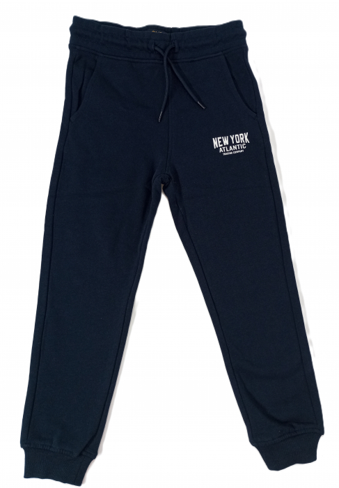 Pantaloni sport copii, OVS, New York - Atlantic, Bumbac pur, Bleumarin, 116 CM, 5-6 ani [1]