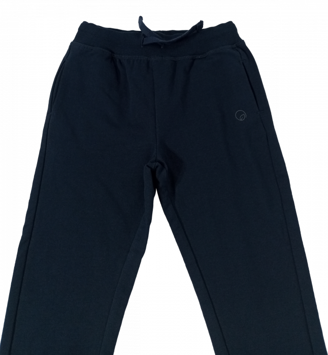 Pantaloni sport fete, OVS, logo, buzunare frontale,Bumbac organic, Bleumarin, 104 CM, 3-4 ani [2]