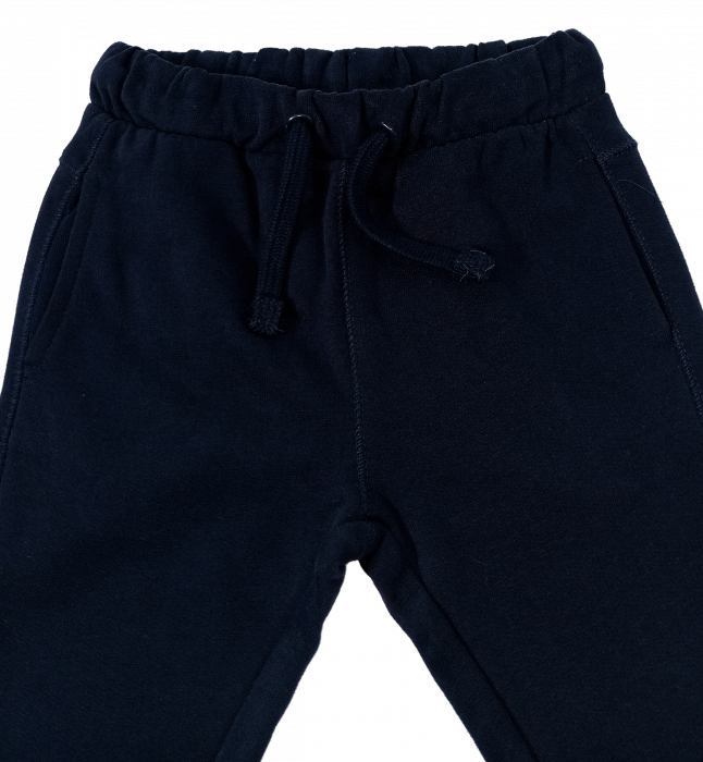 Pantaloni sport flausati baieti, OVS, talie elastica cu snur, Bumbac, Bleumarin, 80 CM, 12-18 luni [4]