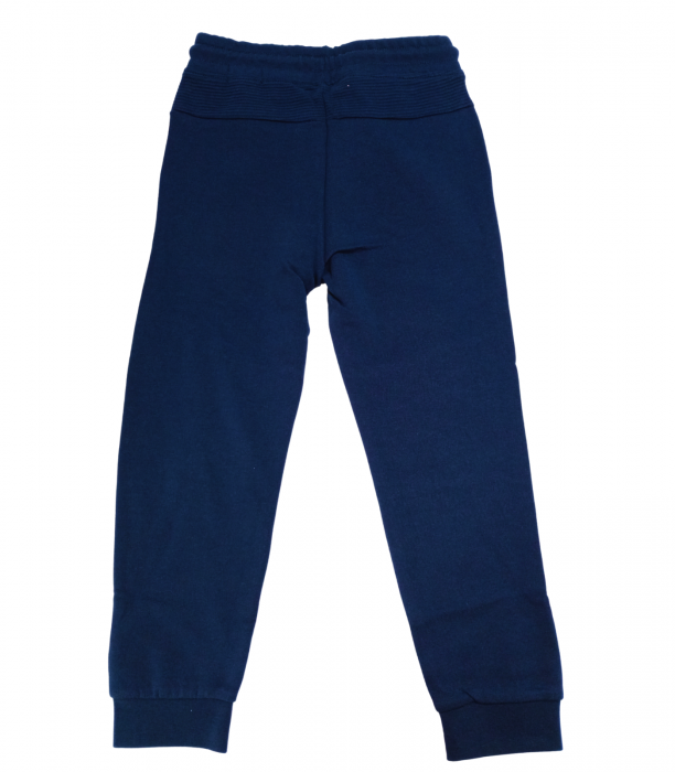Pantaloni trening baieti, OVS, Bumbac organic, Albastru, 110 CM, 4-5 ani [2]