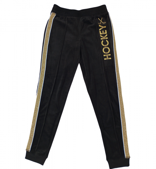 Pantaloni trening fete, Justice, Hockey, catifea, 10 ani, [2]
