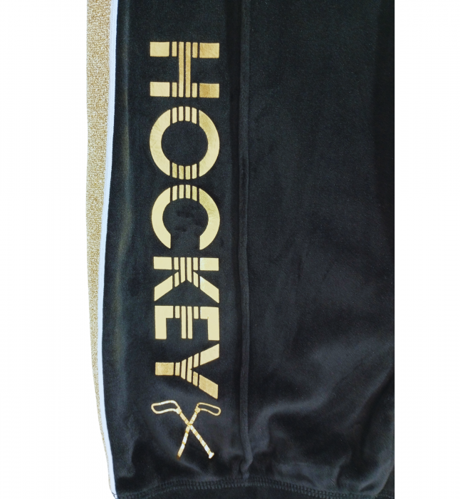 Pantaloni trening fete, Justice, Hockey, catifea, 10 ani, [4]