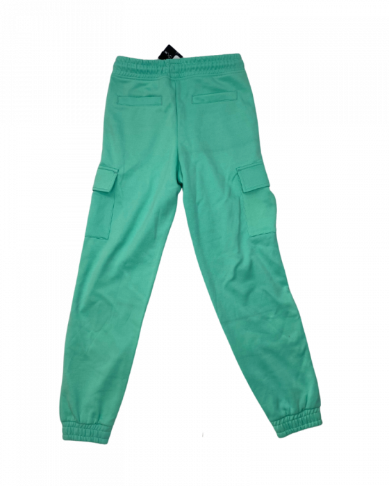 Pantaloni trening mint cu buzunare laterale [2]