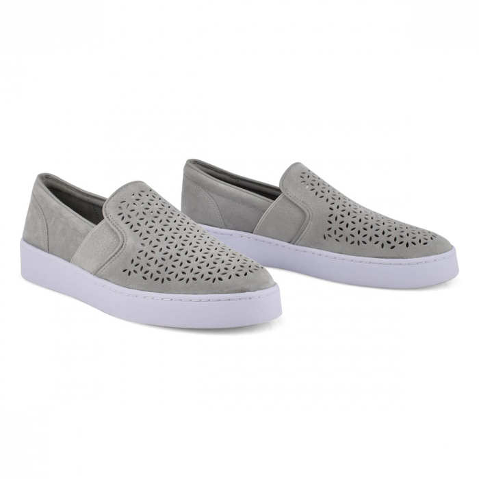 Pantofi dama din piele naturala Splendid Kani  Light Grey [3]