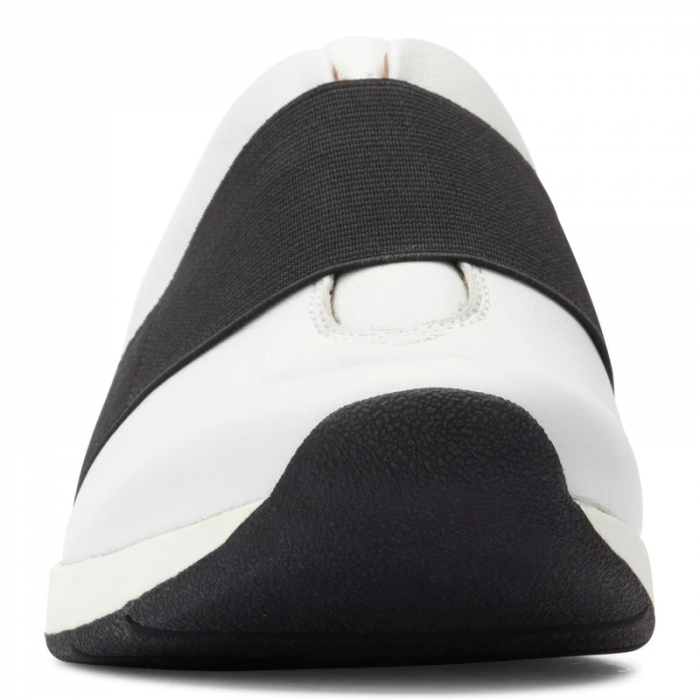 Pantofi dama din piele naturala Cosmic Codie White Casual Slip [5]