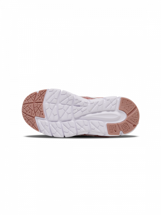 Pantofi sport copii cu tesatura superioara de plasa, Hummel, Speed JR, inchidere velcro, sireturi elastice, [8]