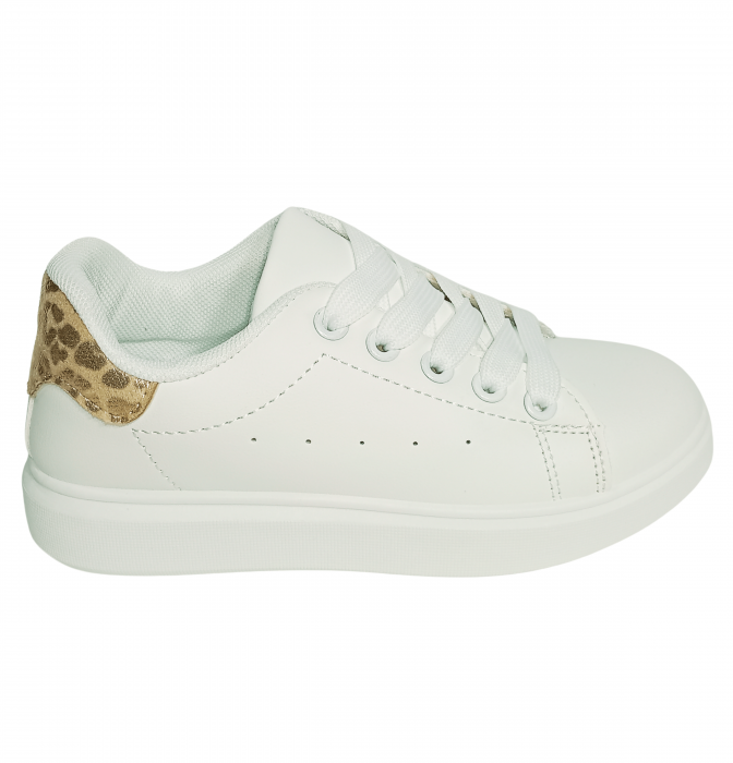 Pantofi sport pentru fete, Poti Pati, Leopard back, piele ecologica, [3]