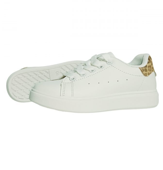 Pantofi sport pentru fete, Poti Pati, Leopard back, piele ecologica, [8]
