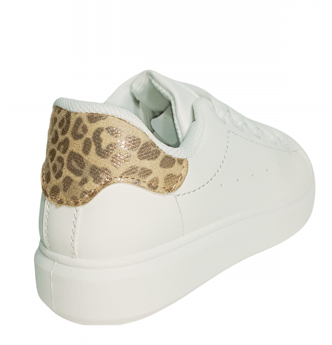 Pantofi sport pentru fete, Poti Pati, Leopard back, piele ecologica, [5]