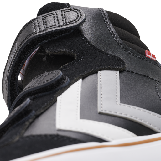Pantofi piele profil inalt pentru copii, Hummel, STADIL PRO JR HI-TOP, [3]