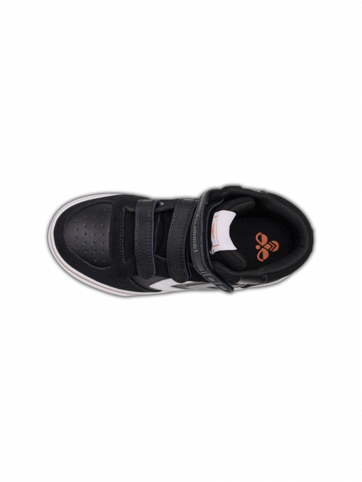 Pantofi piele profil inalt pentru copii, Hummel, STADIL PRO JR HI-TOP, [7]