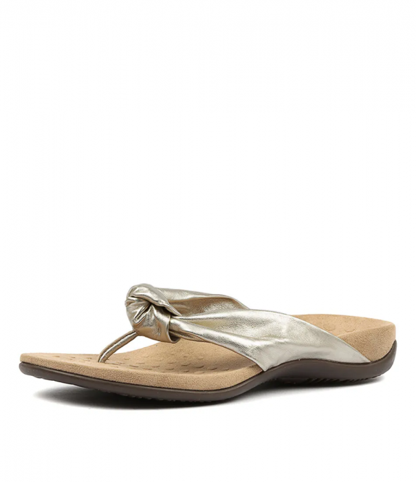 Papuci femei flip flop Rest Pipa Champagne [2]