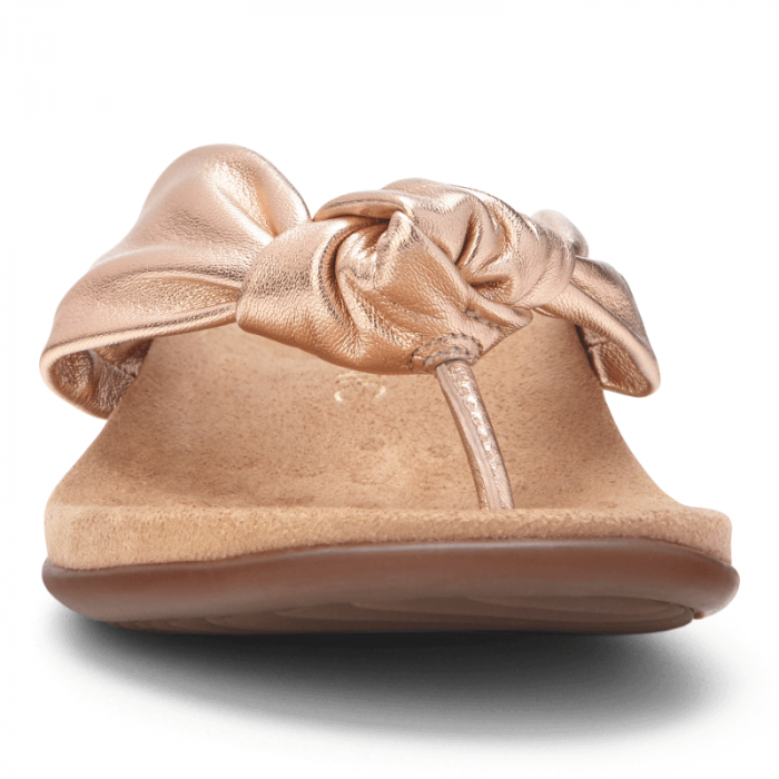 Papuci femei flip flop Rest Pipa Rose Gold [6]