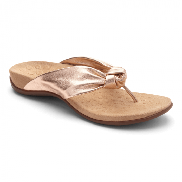 Papuci femei flip flop Rest Pipa Rose Gold [4]