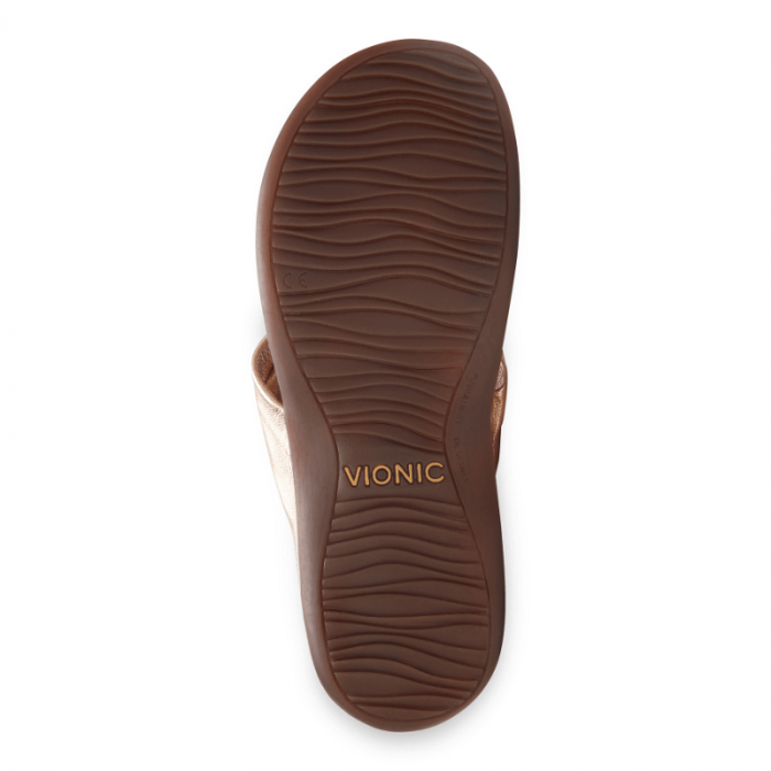 Papuci femei flip flop Rest Pipa Rose Gold [7]