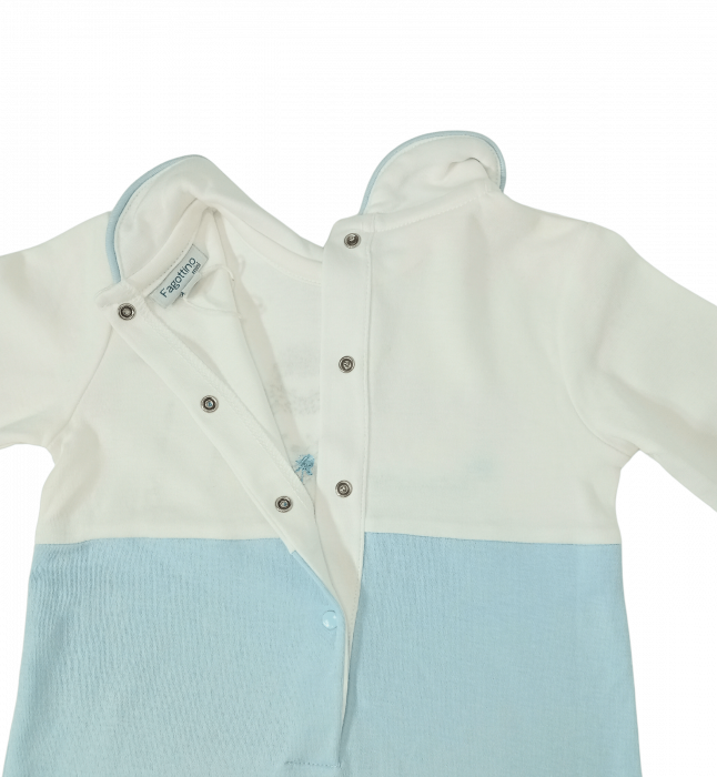 Salopeta maneca lunga fete, OVS, Familie de arici, Bumbac organic, 3-6 luni [6]