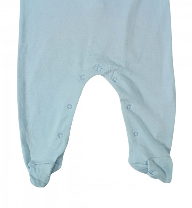 Salopeta maneca lunga fete, OVS, Familie de arici, Bumbac organic, 3-6 luni [4]