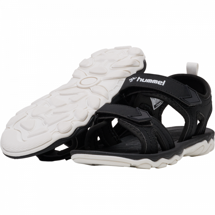 Sandale copii cu spuma EVO foarte confortabila, Hummel, talpa cauciuc, velcro, [2]