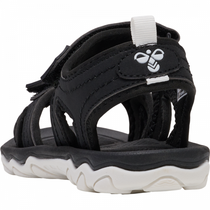 Sandale copii cu spuma EVO foarte confortabila, Hummel, talpa cauciuc, velcro, [4]