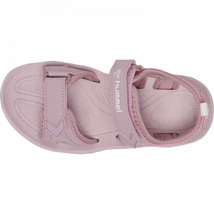Sandale fete cu spuma EVO foarte confortabila, Hummel, talpa cauciuc, velcro, [6]