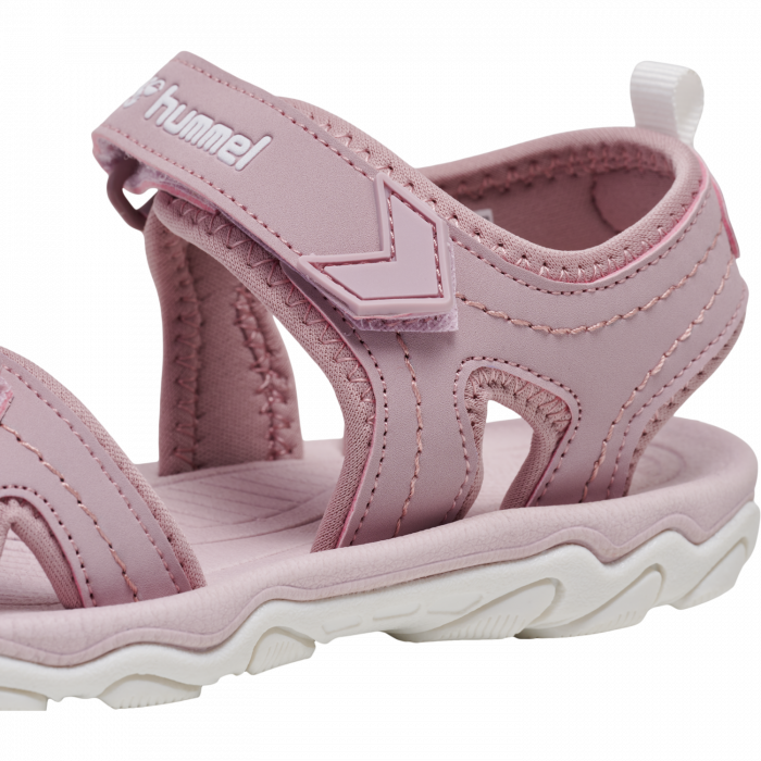 Sandale fete cu spuma EVO foarte confortabila, Hummel, talpa cauciuc, velcro, [3]
