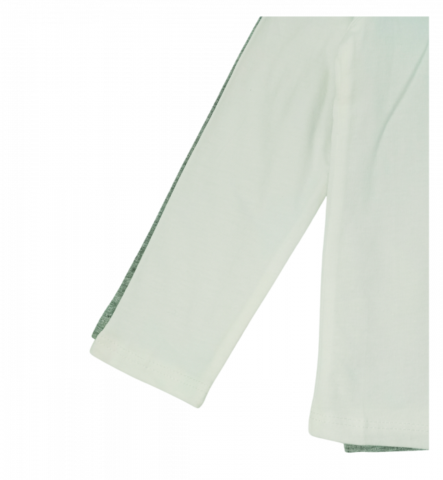 Set 2 bluze fete, OVS, elemente grafice, decupaj posterior, balerina, Bumbac organic, 18-24 luni [3]