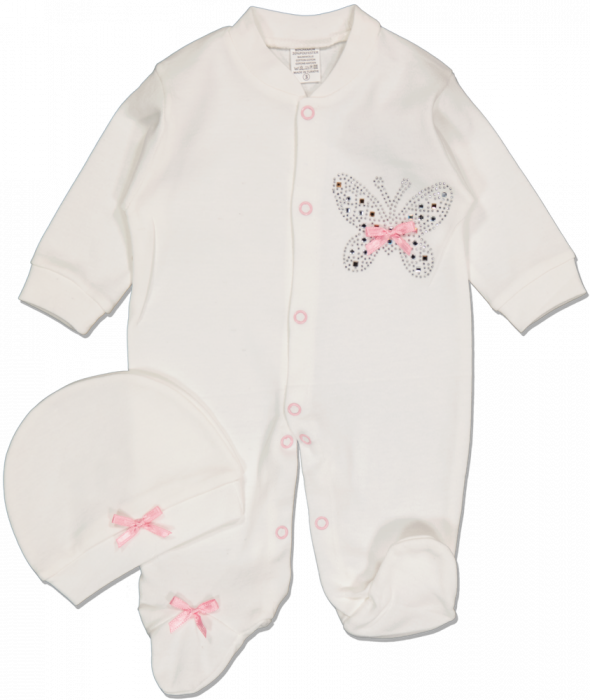 Set 2 piese Overall " Silver butterfly " [1]