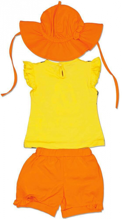 Compleu fete din 3 piese, Deco Sport, Super fruit, Bumbac, [2]