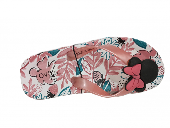 Slapi fete cu talpa inalta, Disney, Minnie Mouse, Eva, 16.7 CM [7]