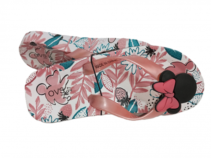 Slapi fete cu talpa inalta, Disney, Minnie Mouse, Eva, 16.7 CM [6]