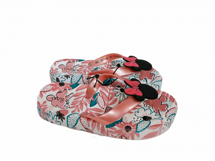 Slapi fete cu talpa inalta, Disney, Minnie Mouse, Eva, 16.7 CM [2]