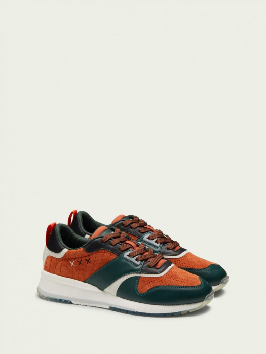 Pantofi sport barbati Vivex 23831413 S749 Green / Ochre multi [2]