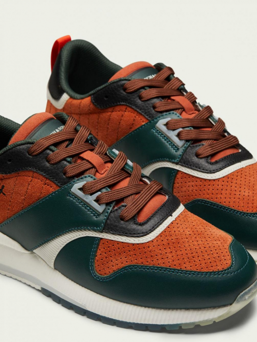 Pantofi sport barbati Vivex 23831413 S749 Green / Ochre multi [6]