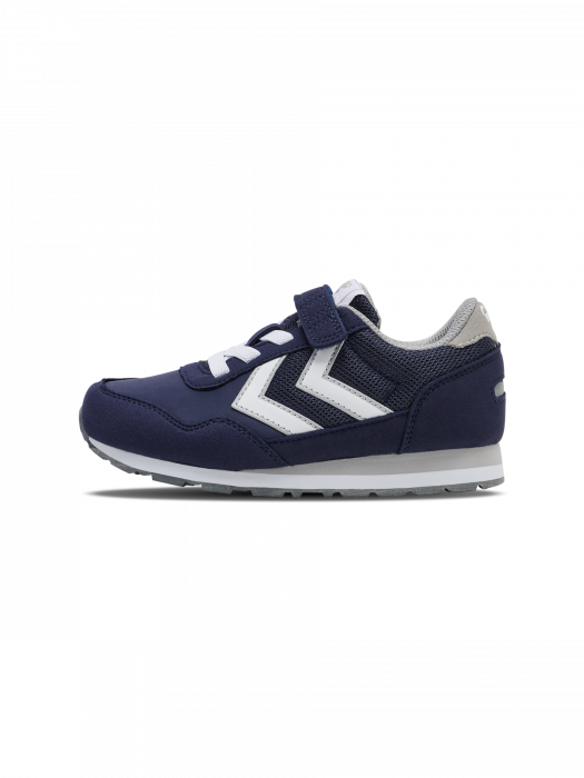Pantofi sport copii, Hummel, Reflex JR Black Iris, sireturi elastice si velcro, [8]
